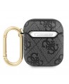 Guess 4G Script Metal Collection case for AirPods 1 / 2 - gray