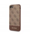 Guess 4G Stripe Collection case for iPhone 7 / 8 / SE 2020 / SE 2022 - brown
