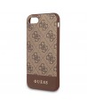 Guess 4G Stripe Collection case for iPhone 7 / 8 / SE 2020 / SE 2022 - brown