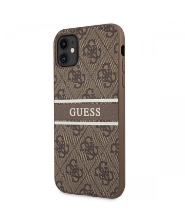 Guess 4G Stripe case for iPhone 11 / Xr 6.1" - brown