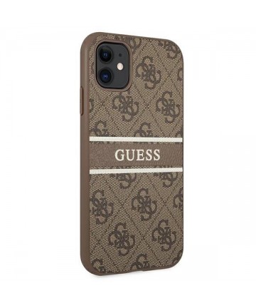 Guess 4G Stripe case for iPhone 11 / Xr 6.1" - brown