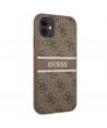 Guess 4G Stripe case for iPhone 11 / Xr 6.1" - brown