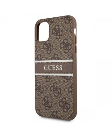 Guess 4G Stripe case for iPhone 11 / Xr 6.1" - brown