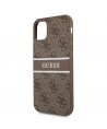 Guess 4G Stripe case for iPhone 11 / Xr 6.1" - brown