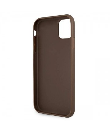 Guess 4G Stripe case for iPhone 11 / Xr 6.1" - brown