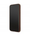 Guess 4G Metal Gold Logo Case for iPhone 11 / Xr 6.1" - Brown