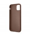 Guess 4G Metal Gold Logo Case for iPhone 11 / Xr 6.1" - Brown