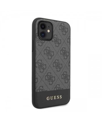 Guess 4G Stripe Collection case for iPhone 11 6.1" / Xr - gray