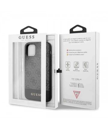 Guess 4G Stripe Collection case for iPhone 11 6.1" / Xr - gray