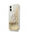 Guess 4G Big Liquid Glitter case for iPhone 11 6.1" / Xr - gold