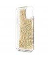 Guess 4G Big Liquid Glitter case for iPhone 11 6.1" / Xr - gold