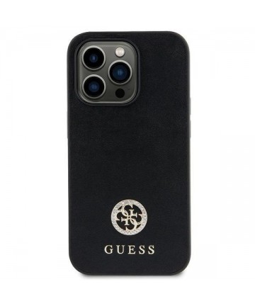 Guess Strass Metal Logo iPhone 11 / Xr 6.1" Case - Black