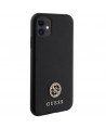 Guess Strass Metal Logo iPhone 11 / Xr 6.1" Case - Black