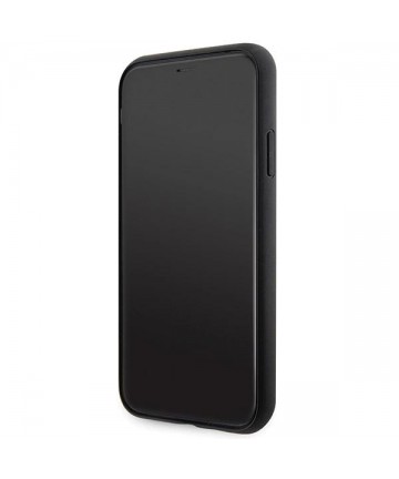 Guess Strass Metal Logo iPhone 11 / Xr 6.1" Case - Black