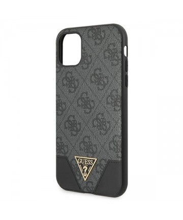 Guess 4G Triangle Collection case for iPhone 11 6.1" / Xr - gray