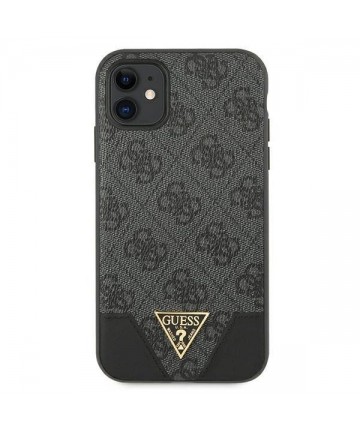 Guess 4G Triangle Collection case for iPhone 11 6.1" / Xr - gray