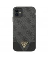 Guess 4G Triangle Collection case for iPhone 11 6.1" / Xr - gray