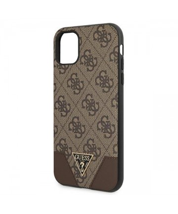 Guess 4G Triangle Collection case for iPhone 11 6.1" / Xr 6.1" - brown