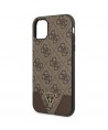 Guess 4G Triangle Collection case for iPhone 11 6.1" / Xr 6.1" - brown