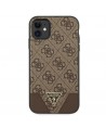 Guess 4G Triangle Collection case for iPhone 11 6.1" / Xr 6.1" - brown