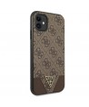 Guess 4G Triangle Collection case for iPhone 11 6.1" / Xr 6.1" - brown