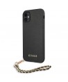 Guess Saffiano Chain case for iPhone 11 6.1" / Xr - black