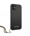 Guess Saffiano Chain case for iPhone 11 6.1" / Xr - black