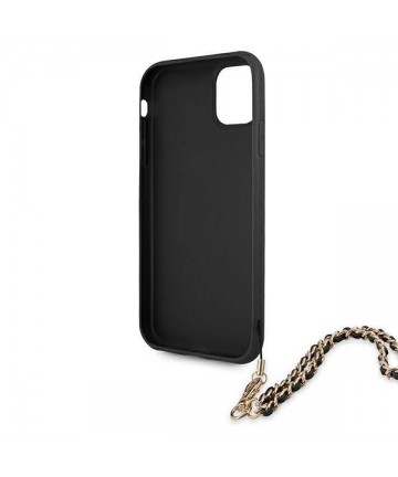 Guess Saffiano Chain case for iPhone 11 6.1" / Xr - black