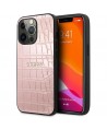 Guess Croco Strap Collection iPhone 13 Pro / 13 6.1" Case - Pink