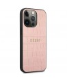 Guess Croco Strap Collection iPhone 13 Pro / 13 6.1" Case - Pink