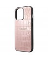 Guess Croco Strap Collection iPhone 13 Pro / 13 6.1" Case - Pink