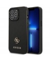 Guess Saffiano 4G Small Metal Logo case for iPhone 13 Pro / 13 6.1" - black