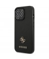 Guess Saffiano 4G Small Metal Logo case for iPhone 13 Pro / 13 6.1" - black