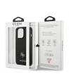 Guess Saffiano 4G Small Metal Logo case for iPhone 13 Pro / 13 6.1" - black
