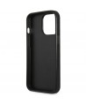Guess Saffiano Triangle Logo case for iPhone 13 Pro / 13 6.1" - silver