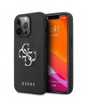 Guess Saffiano 4G Metal Logo case for iPhone 13 Pro / 13 6.1" - black