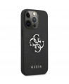 Guess Saffiano 4G Metal Logo case for iPhone 13 Pro / 13 6.1" - black