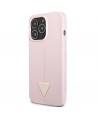 Guess Silicone Triangle Case for iPhone 13 Pro / 13 6.1" - Purple