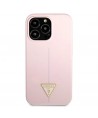 Guess Silicone Triangle Case for iPhone 13 Pro / 13 6.1" - Purple