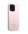 Guess Silicone Triangle Case for iPhone 13 Pro / 13 6.1" - Purple