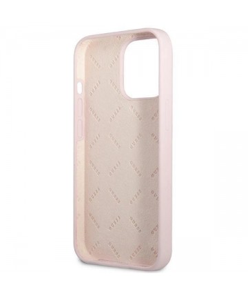 Guess Silicone Triangle Case for iPhone 13 Pro / 13 6.1" - Purple