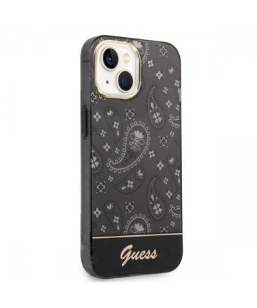 Guess Bandana Paisley Case for iPhone 14 / 15 / 13 6.1" - Black