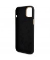Guess Silicone Logo Strass 4G Case for iPhone 15 Plus / 14 Plus 6.7" - Black