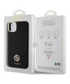 Guess Silicone Logo Strass 4G Case for iPhone 15 Plus / 14 Plus 6.7" - Black
