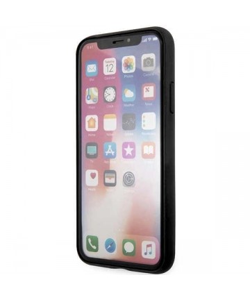 Guess 4G Big Metal Logo iPhone X/XS Case - Gray
