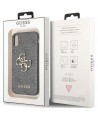 Guess 4G Big Metal Logo iPhone X/XS Case - Gray