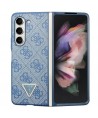 Guess 4G Triangle Strass Case for Samsung Galaxy Z Fold 5 - Blue