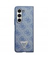 Guess 4G Triangle Strass Case for Samsung Galaxy Z Fold 5 - Blue