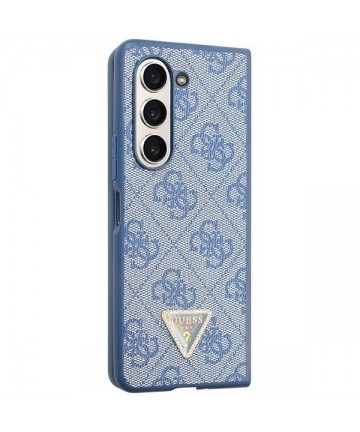Guess 4G Triangle Strass Case for Samsung Galaxy Z Fold 5 - Blue