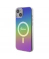 Guess IML Iridescent MagSafe case for iPhone 15 Plus / 14 Plus 6.7" - multicolor